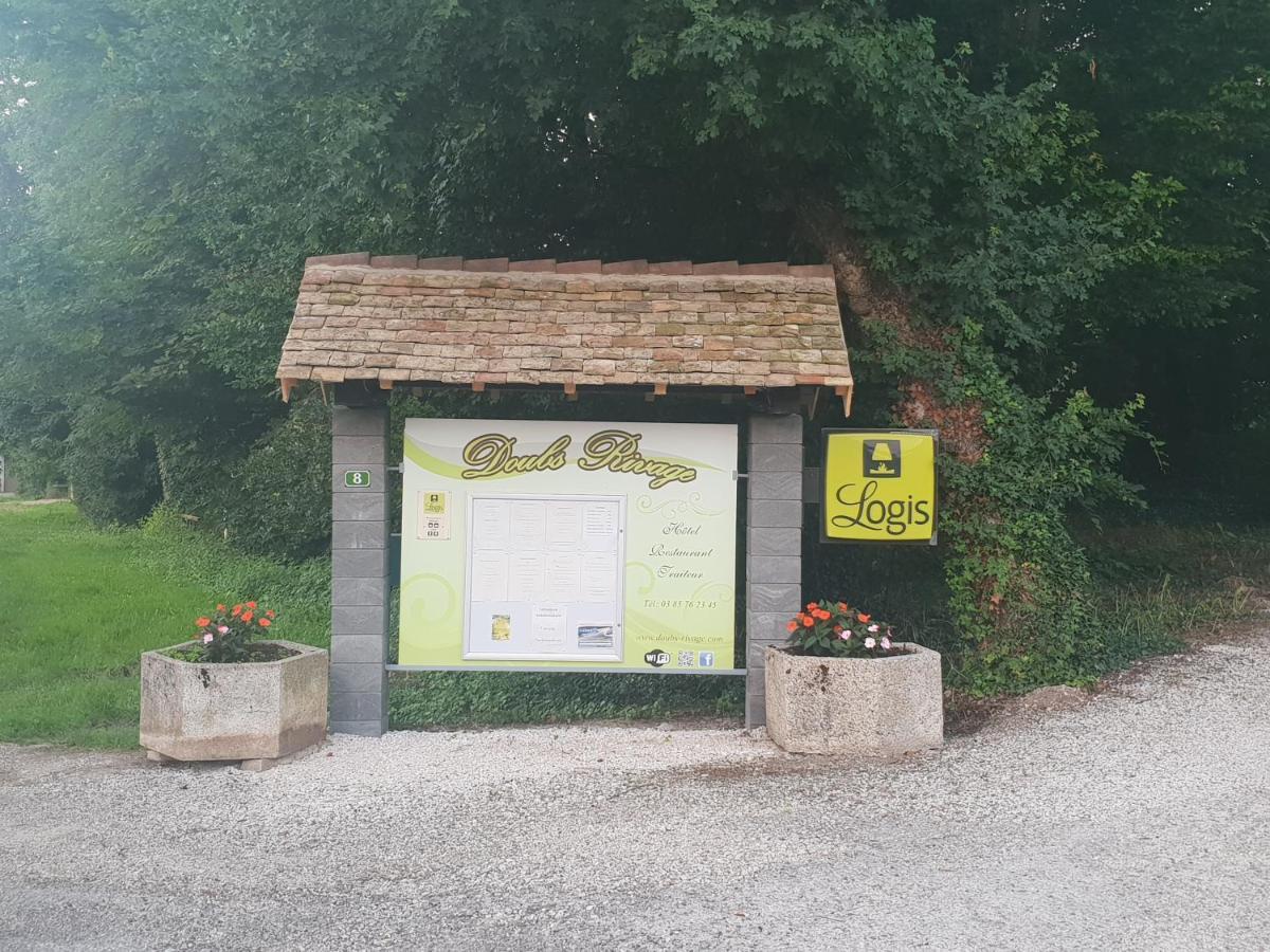 Logis Doubs Rivage Hotell Charette-Varennes Eksteriør bilde